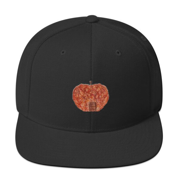 Apple house Snapback Hat