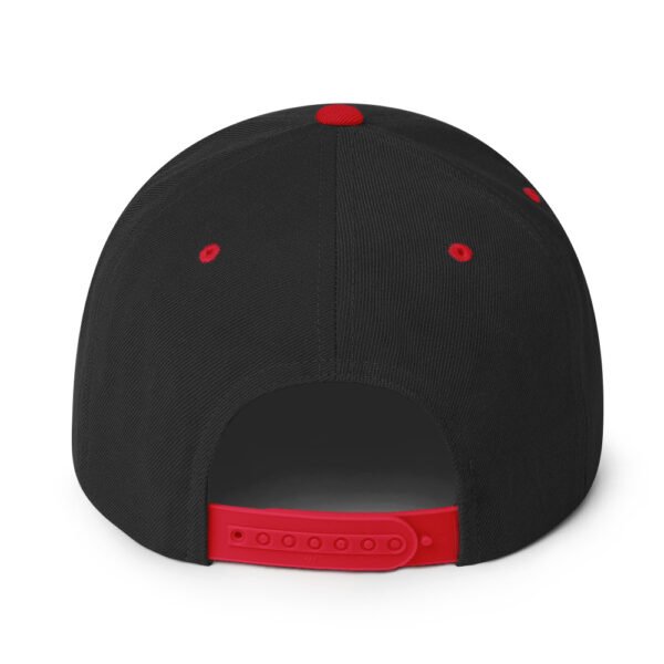 Apple house Snapback Hat - Image 6