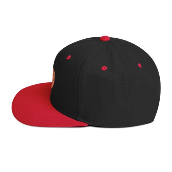 Apple house Snapback Hat - Image 7