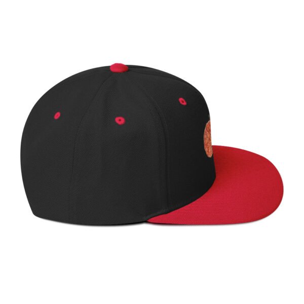 Apple house Snapback Hat - Image 8
