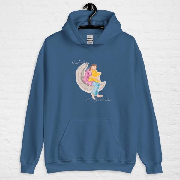 blue cute design hoodie